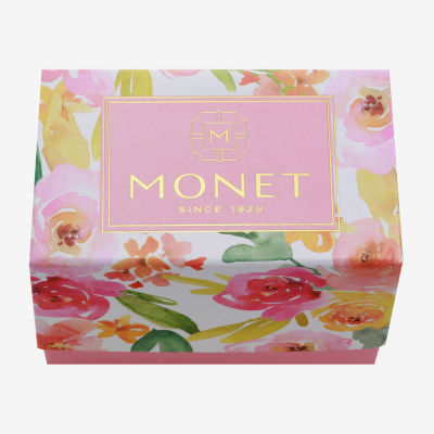 Monet Jewelry Mom Flower Heart Bangle Bracelet