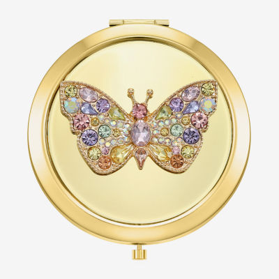 Monet Jewelry Butterfly Compact Mirror
