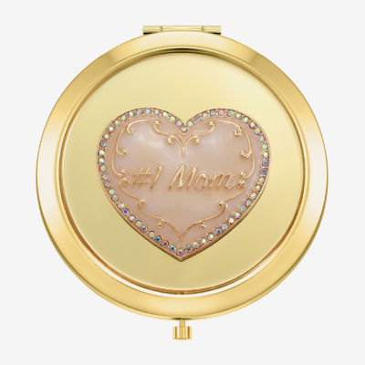 Monet Jewelry #1 Mom Heart Compact Mirror