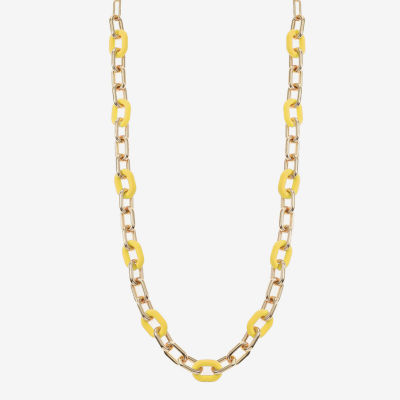 Liz Claiborne 34 Inch Link Strand Necklace