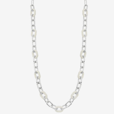 Liz Claiborne 34 Inch Link Strand Necklace