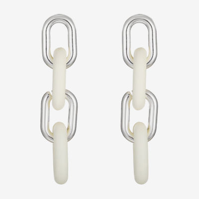 Liz Claiborne Link Drop Earrings