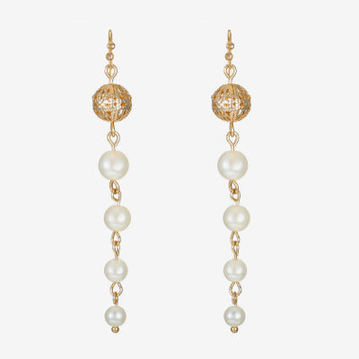 Liz Claiborne Linear Drop Earrings