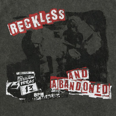 Juniors Wreckless Punk Oversized Womens Crew Neck Short Sleeve Graphic T-Shirt