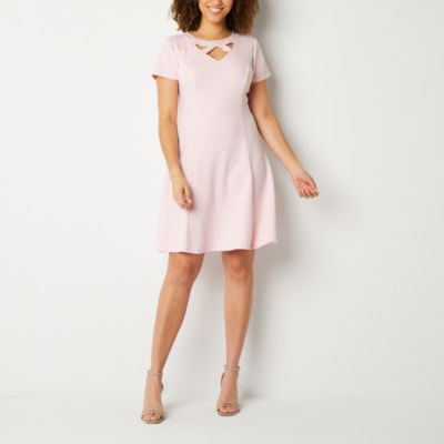 Alyx Short Sleeve Fit + Flare Dress