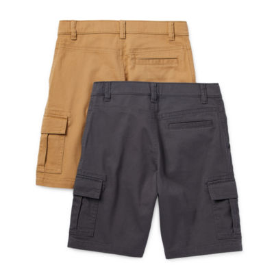 Thereabouts Little & Big Boys Stretch Fabric Adjustable Waist 2-pc. Cargo Short