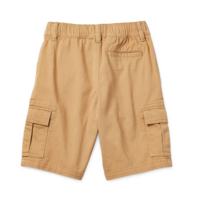 Thereabouts Little & Big Boys Stretch Fabric Adjustable Waist Pull-On Cargo Short