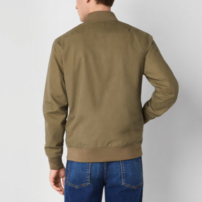 mutual weave Mens Lightweight Canvas Bomber Jacket