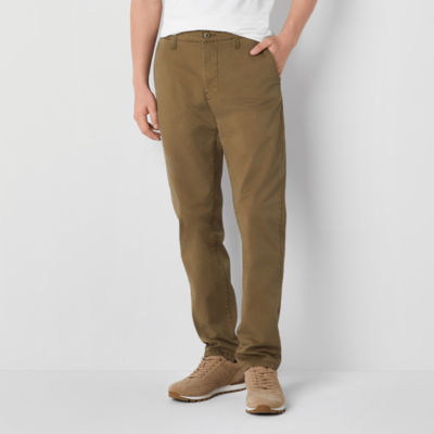 mutual weave Mens Big and Tall Relaxed Fit Flat Front Pant - JCPenney