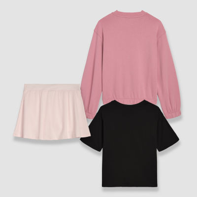 PUMA Big Kid Girls 3-pc. Skort Set