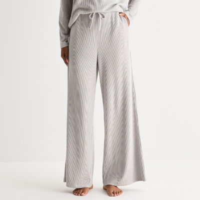 Ambrielle Womens Rib Pajama Pants