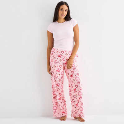 Arizona Body Womens Flannel Juniors Pajama Pants