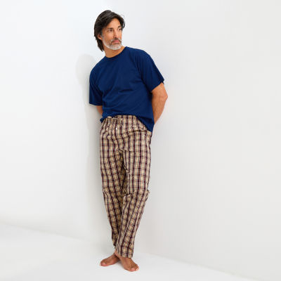 St. John's Bay Mens Poplin Pajama Pants