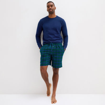St. John's Bay Mens Flannel Pajama Shorts