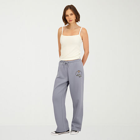 Volcom Womens Juniors Mid Rise Sweatpant In Gray