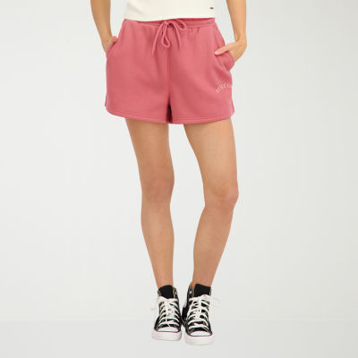 VOLCOM Juniors Womens Mid Rise Juniors Pull-On Short