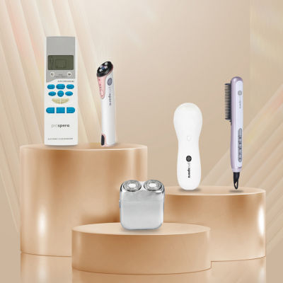 Prospera Pink Ceramic Hair Straightener & Mini Body