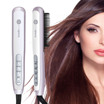 Prospera Pink Ceramic Hair Straightener & Mini Body