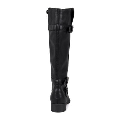 Journee Collection Womens Bite Wide Calf Tall Boots