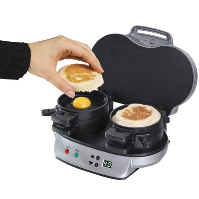 Hamilton Beach® Dual Breakfast Sandwich Maker