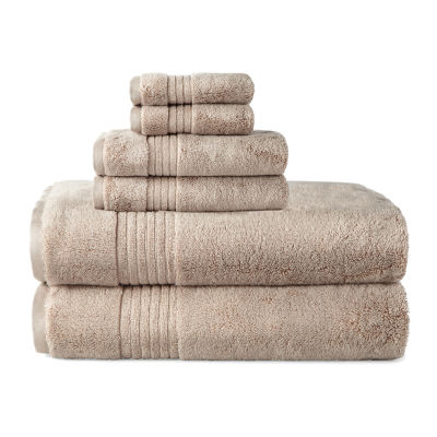 Liz Claiborne Signature Plush 6-pc. Bath Towel Set