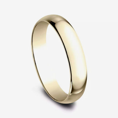 4mm 10K Gold Wedding Band