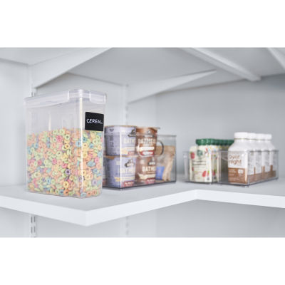 Home Expressions Acrylic 6.6 Qt Cereal Food Container
