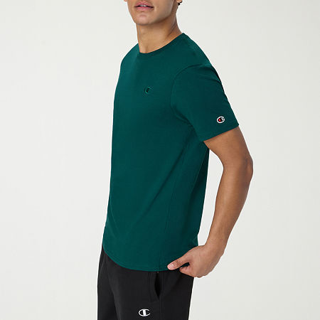 Champion Mens Crew Neck Short Sleeve T-Shirt, Xx-large, Green