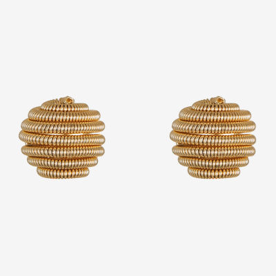 Monet Jewelry 10mm Round Stud Earrings