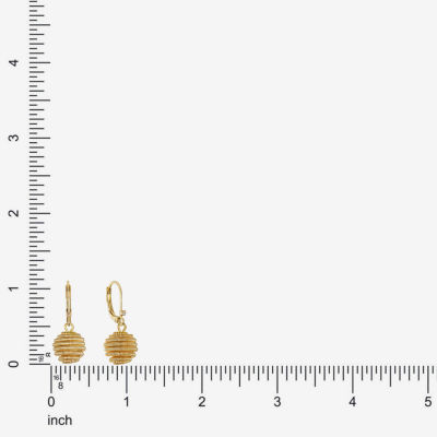 Monet Jewelry Womens Round Drop Earrings