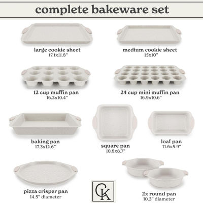 Country Kitchen Stackable Non-Stick 10-pc. Bakeware Set