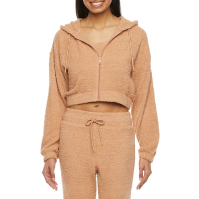 flirtitude juniors womens long sleeve hoodie