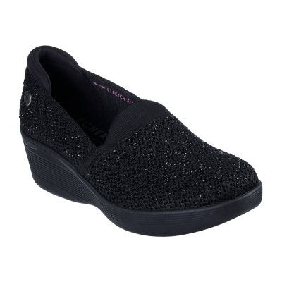 Skechers Martha Stewart Pier Lite No Reflections Womens Round Closed Toe Slip-On Shoe
