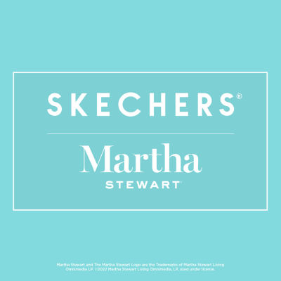 Skechers Martha Stewart Pier Lite No Reflections Womens Round Closed Toe Slip-On Shoe