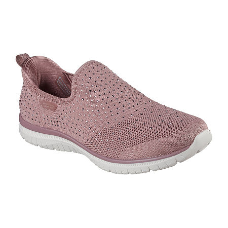 Skechers Hands Free Slip-Ins Martha Stewary Virtue Icon Womens Slip-On Walking Shoes, 8 Medium, Pink