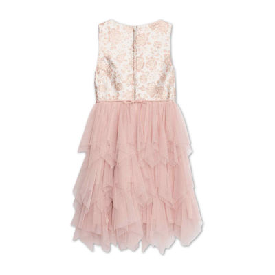 Speechless Big Kid Girls Sleeveless Flower Girl Fit + Flare Dress