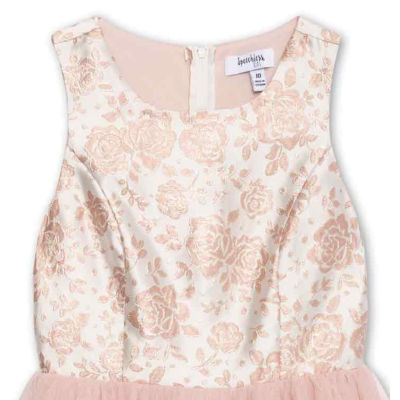 Speechless Big Kid Girls Sleeveless Flower Girl Fit + Flare Dress