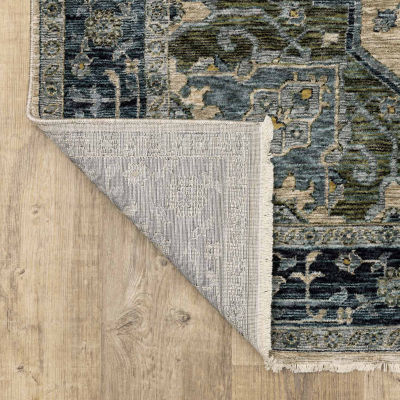Covington Home Adeline Center Medallion Indoor Rectangular Area Rug