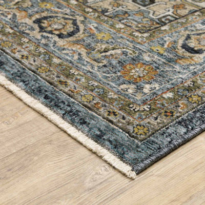 Covington Home Adeline Oriental Medallion Indoor Rectangular Area Rug