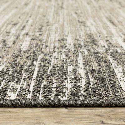 Covington Home Geneva Weathered Textures Indoor Outdoor Rectangular Area Rug