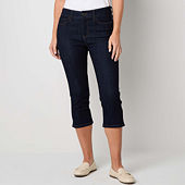 St. John's Bay Womens Mid Rise Capri Pant
