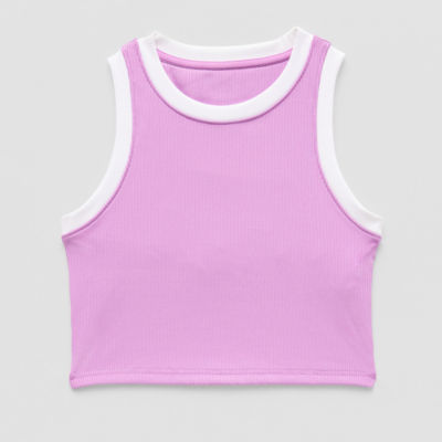 Xersion Ribbed Little & Big Kid Girls Long Line Bra 356780