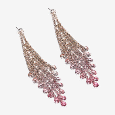 Bijoux Bar Gold Tone Womens Drop Earrings