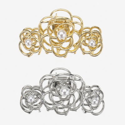 Bijoux Bar Flower 2-pc. Hair Clip