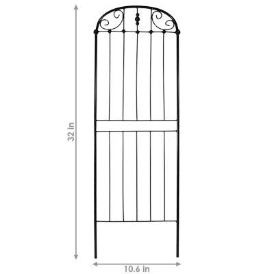 Net Health Shops Traditional Metal 2-pc. Garden Trellis