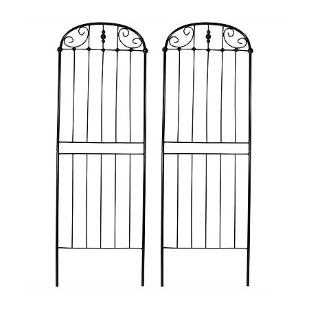 Net Health Shops Traditional Metal 2-pc. Garden Trellis In Brown
