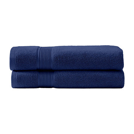 Somn Company 2-pc. Bath Towel Set In Blue
