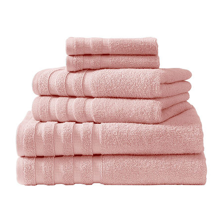 Somn Company 6-pc. Bath Towel Set In Pink