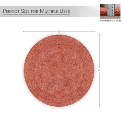 Home Weavers Inc Waterford Round Bath Rug