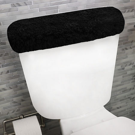 Home Weavers Inc Waterford Toilet Tank Cover In Black